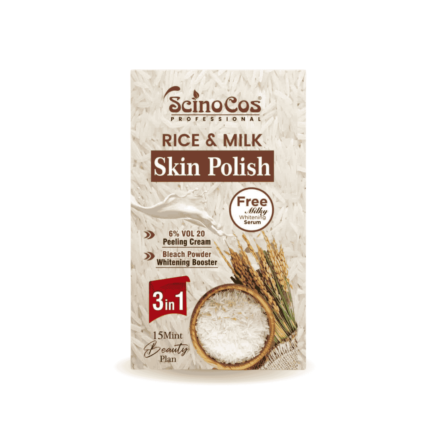 ScinoCos Rice & Milk Skin Polish + Free Milky Serum